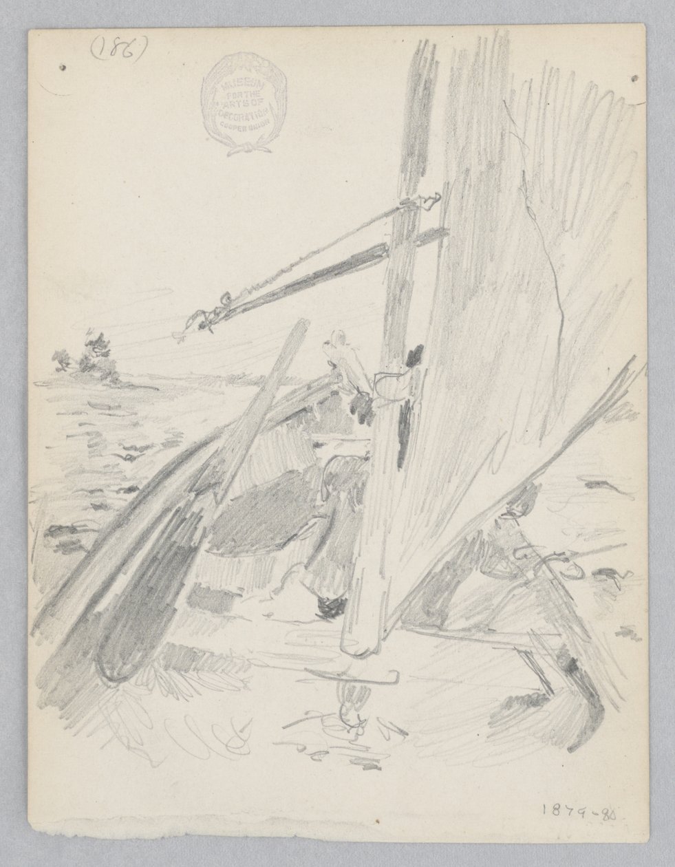 Segelbåt av Robert Frederick Blum