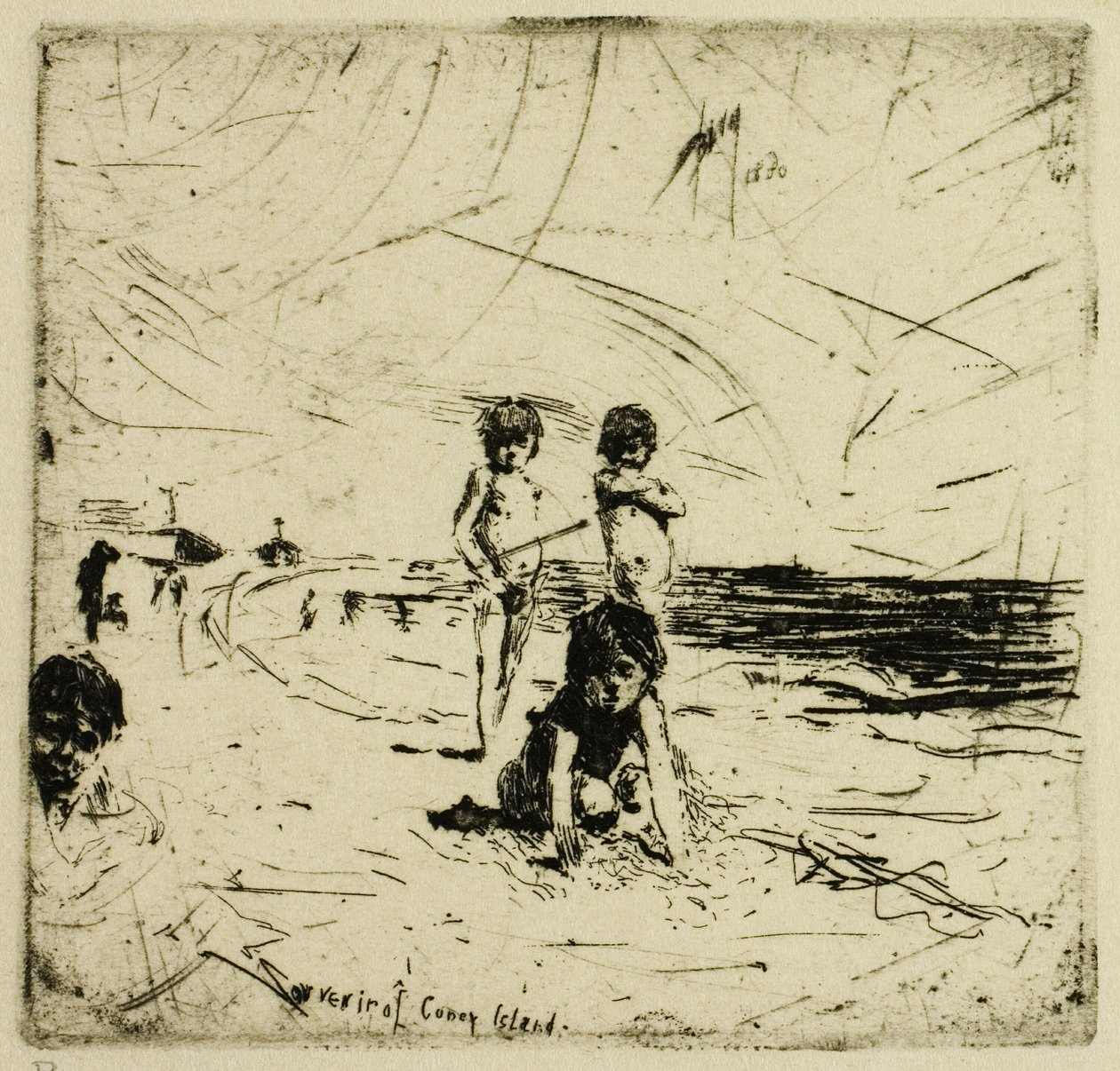 Souvenir från Coney Island av Robert Frederick Blum