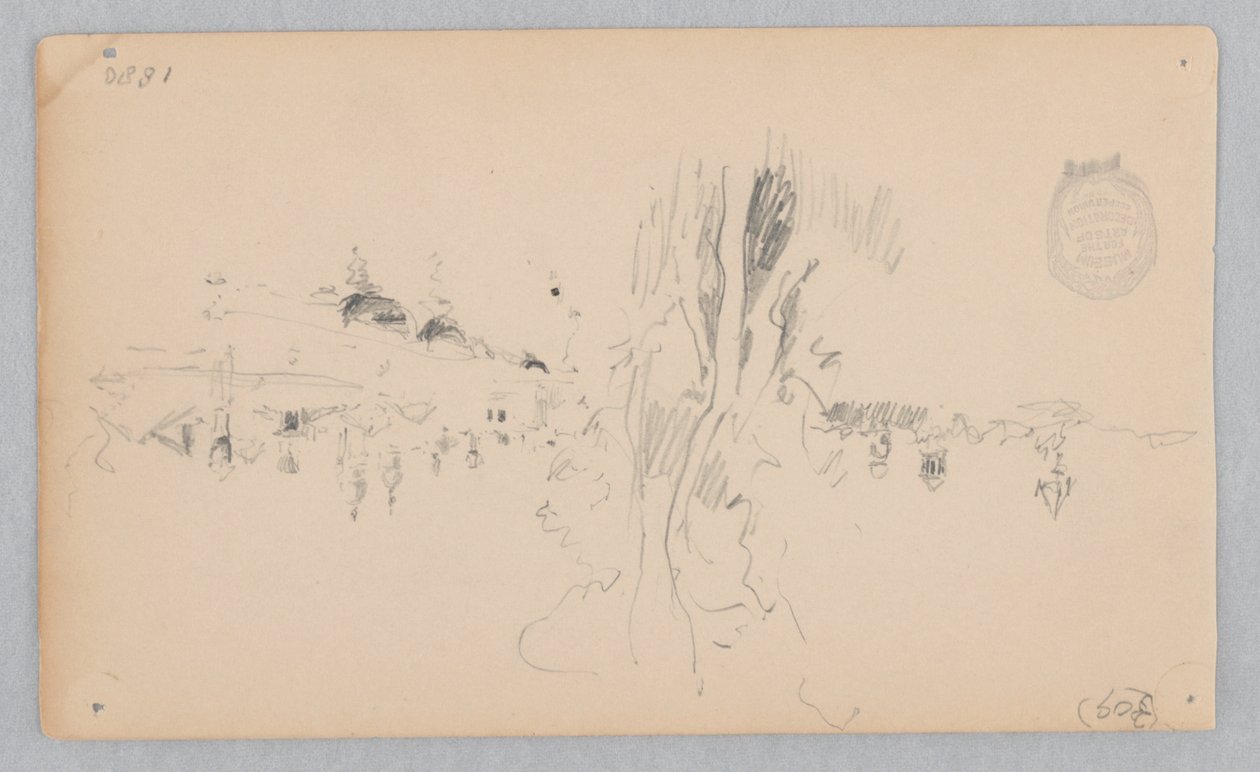Utsikt över Venedig, Italien av Robert Frederick Blum