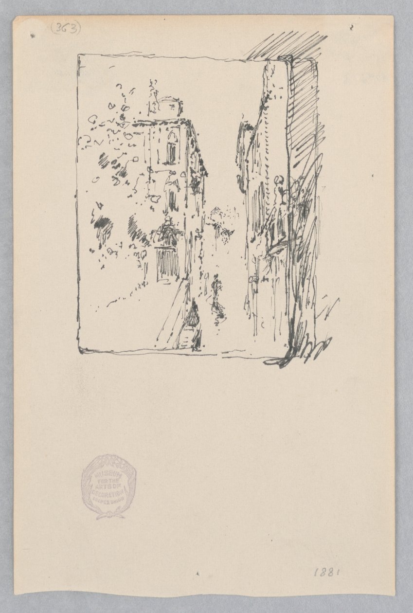 Utsikt över Venedig, Italien av Robert Frederick Blum