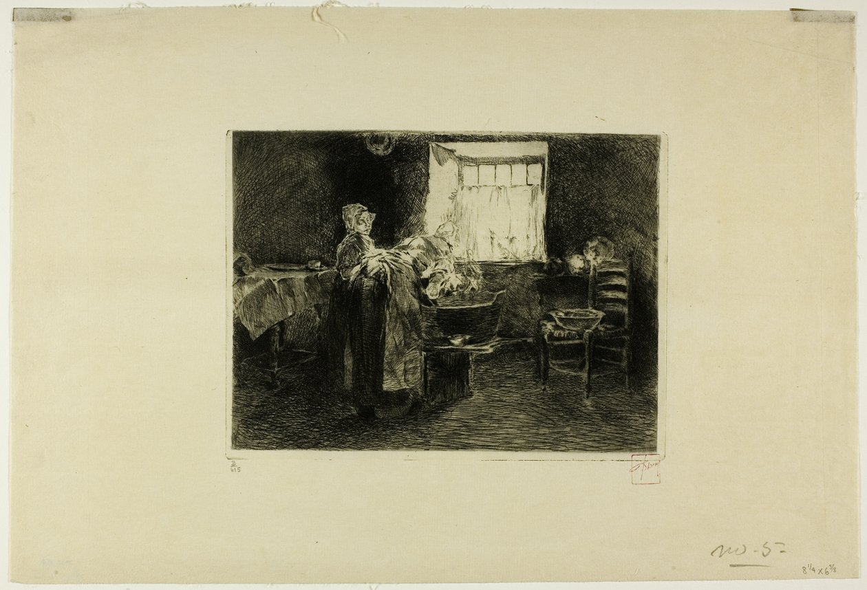 Tvättdag av Robert Frederick Blum