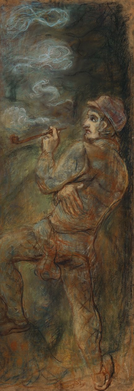 Rökare, 1917. av Robert Genin