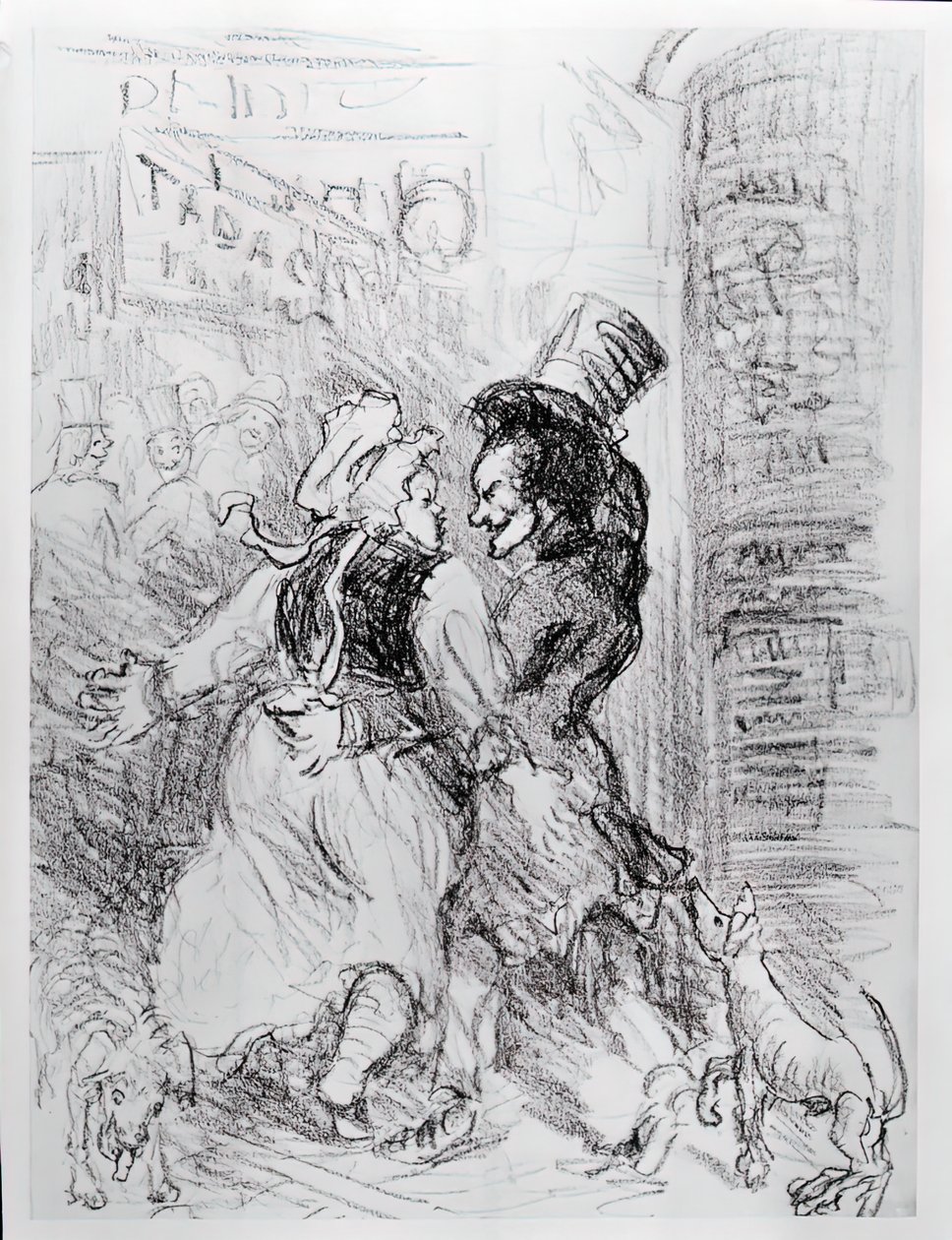Vie Boheme, La, 1905. av Robert Henri