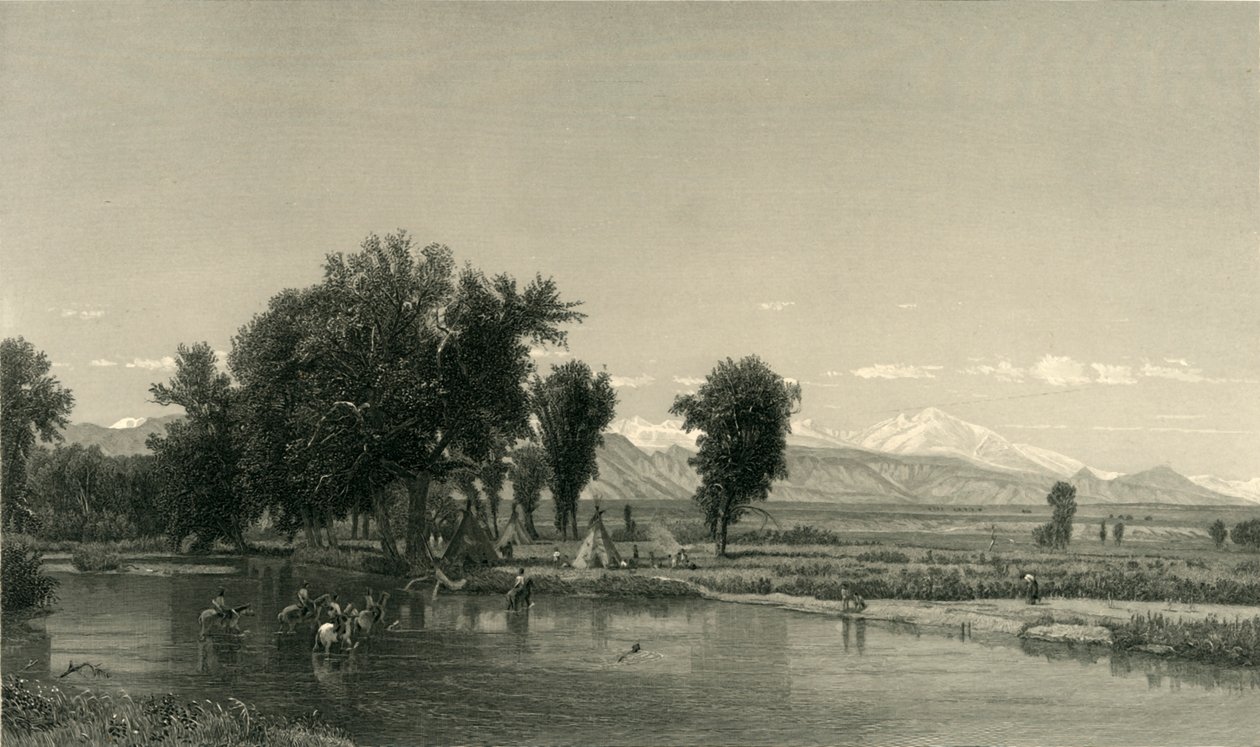 "Klippiga bergen", 1874. av Robert Hinshelwood