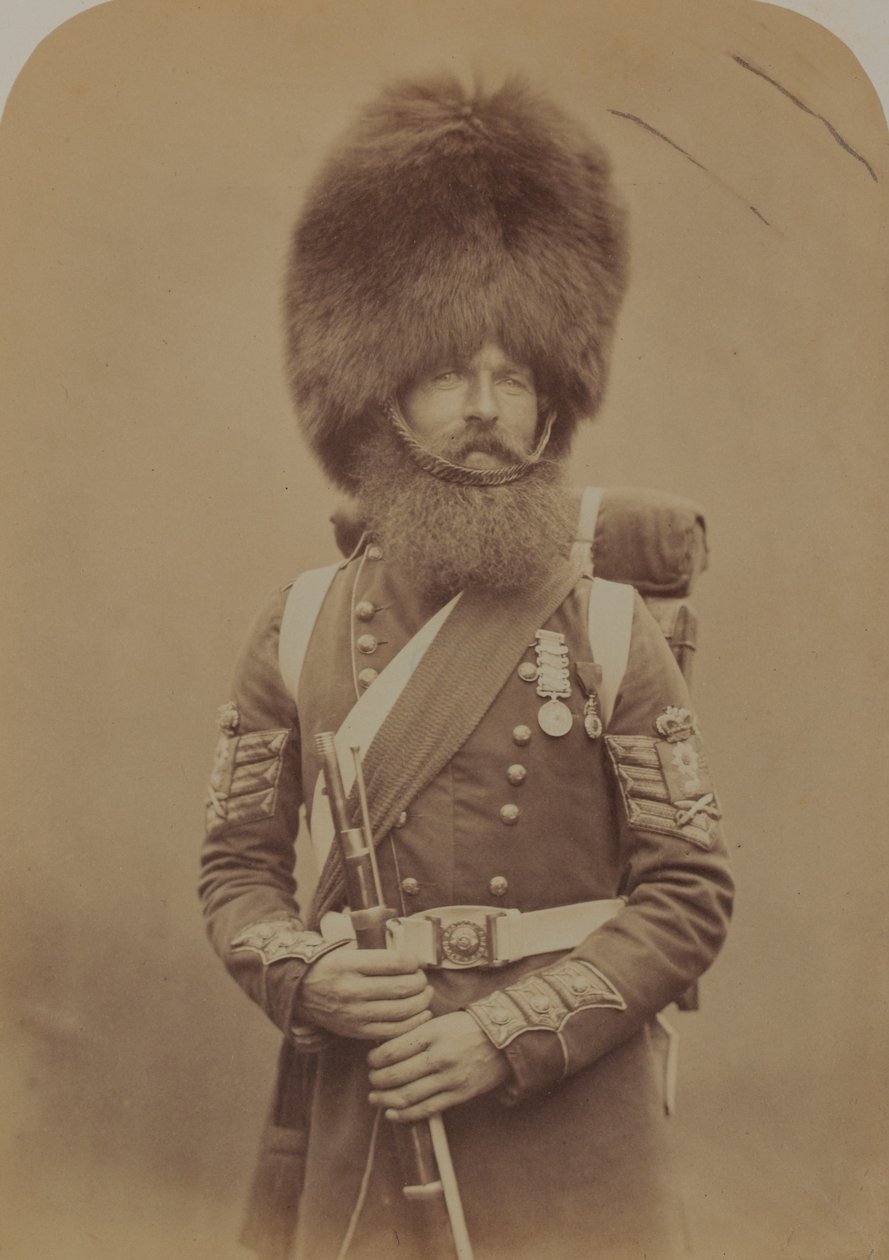 Sergeant Macgregor, Scotch Fusiliers Guards av Robert Howlett