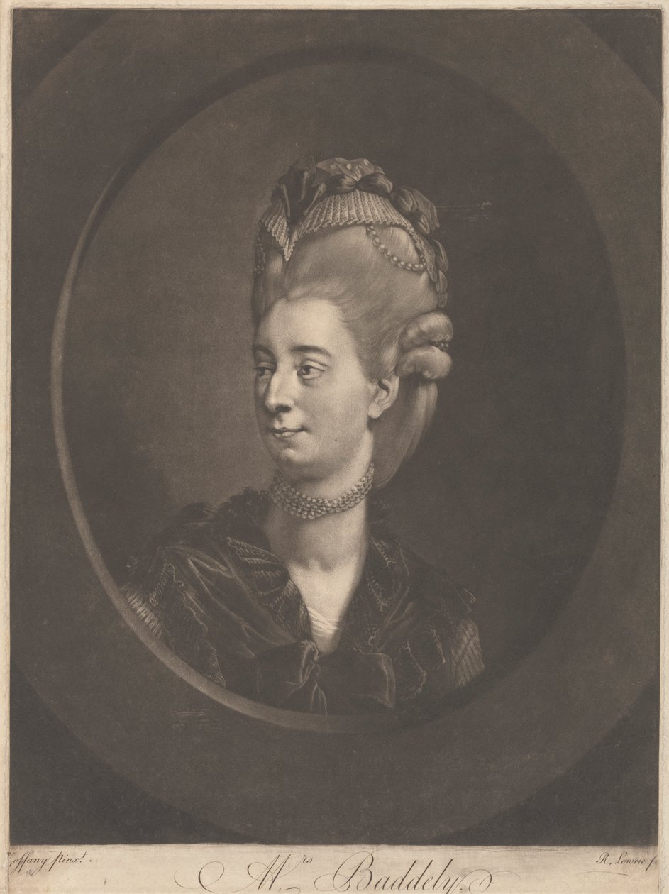 Mrs Baddeley av Robert Laurie