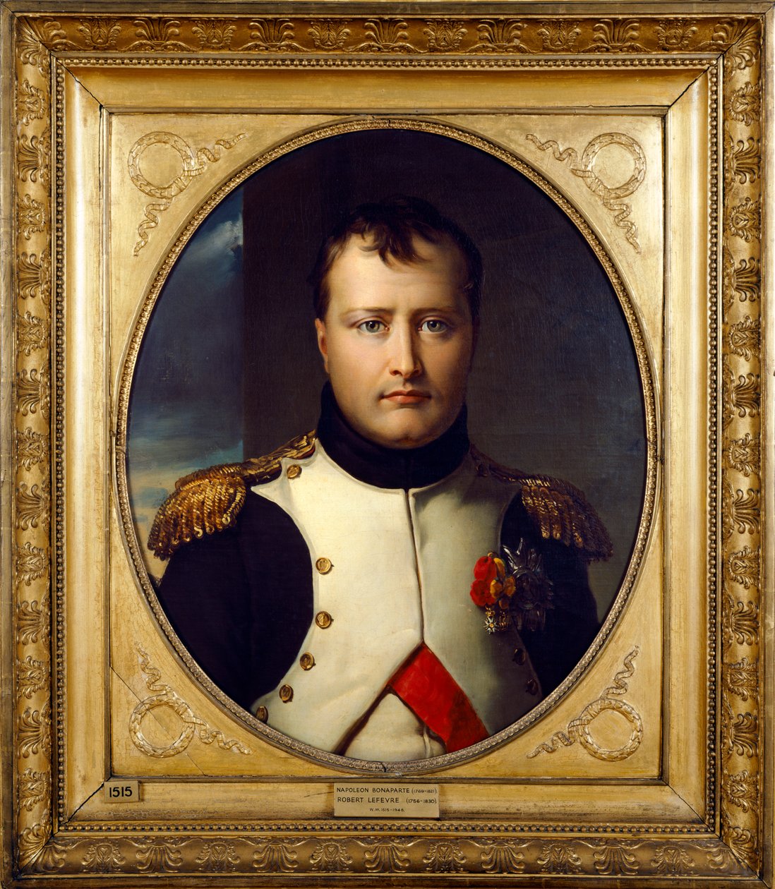 Porträtt av Napoleon Bonaparte, 1800-talet av Robert Lefevre