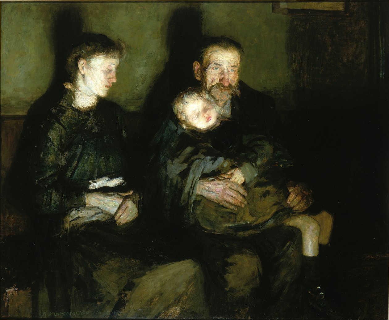 I väntan på doktorn, 1910. av Robert MacCameron