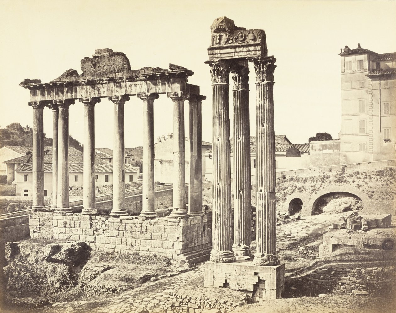 Utan titel (ruinerna av Forum Romanum) av Robert MacPherson