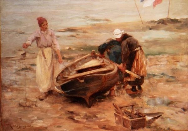 Skotska Fisherwives av Robert McGregor