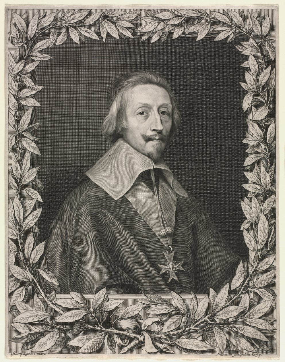 Kardinal Richelieu av Robert Nanteuil