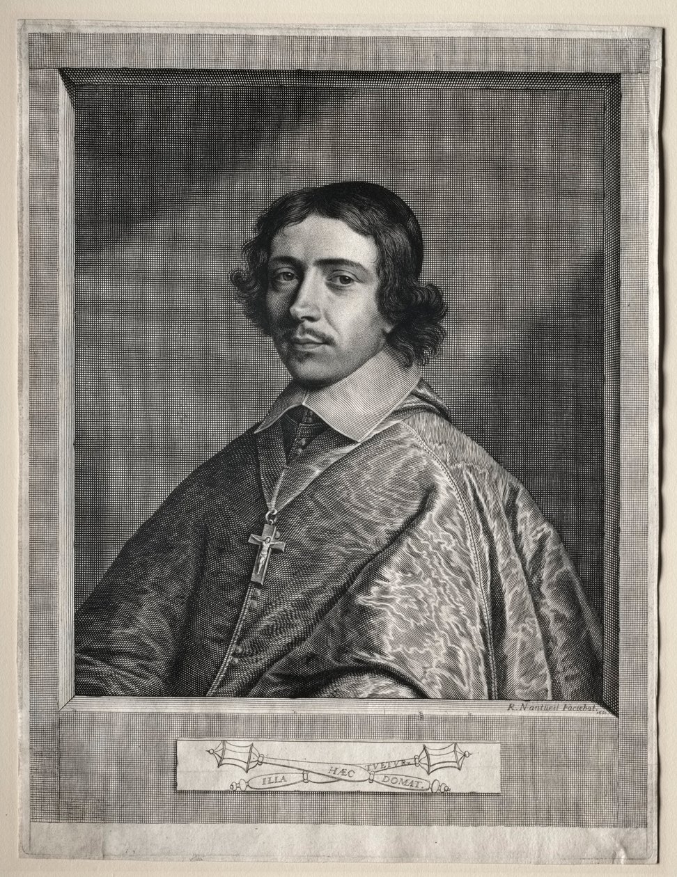 Kardinal av Retz, 1650. av Robert Nanteuil