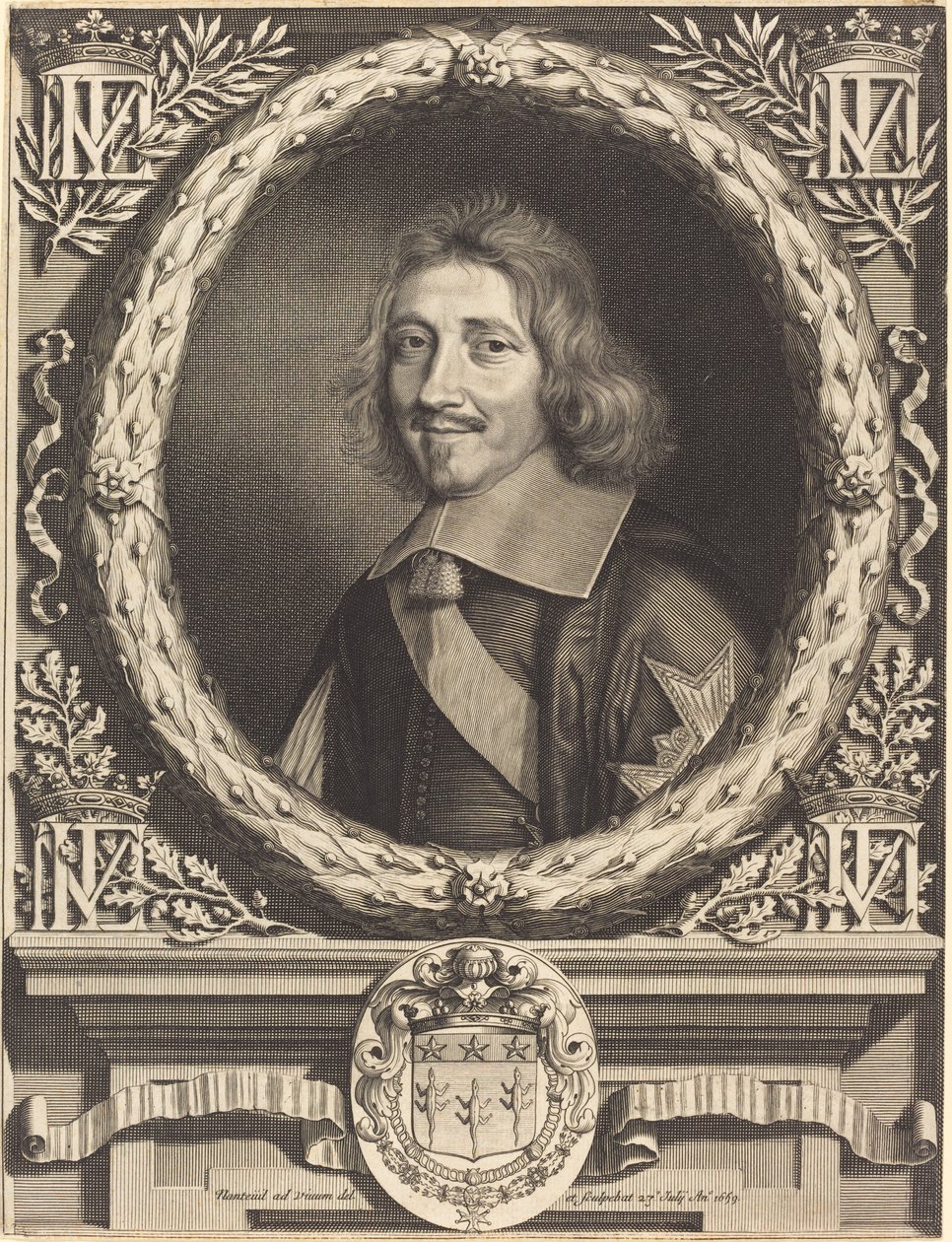 Kansler Michel Le Tellier av Robert Nanteuil