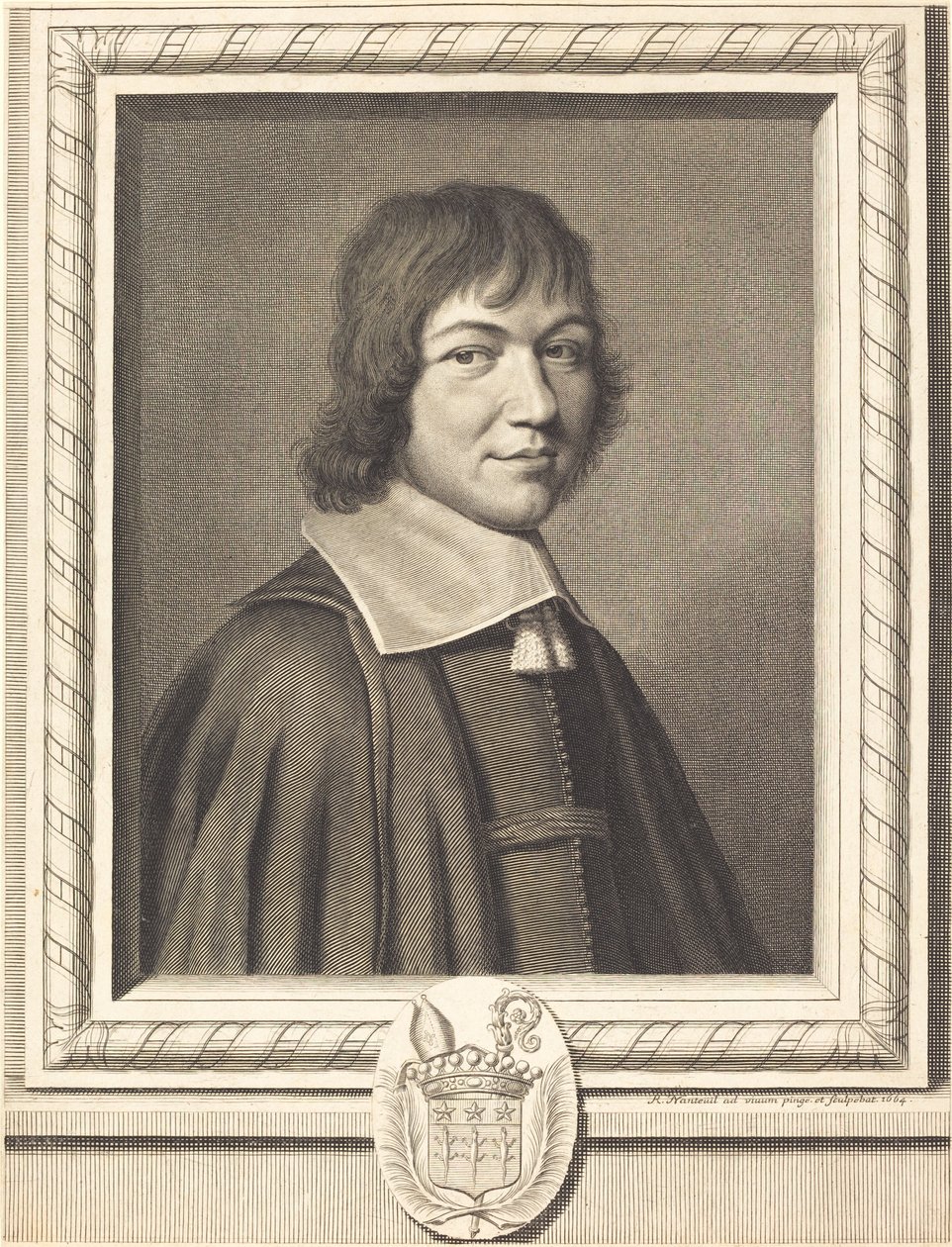 Charles Maurice Le Tellier av Robert Nanteuil