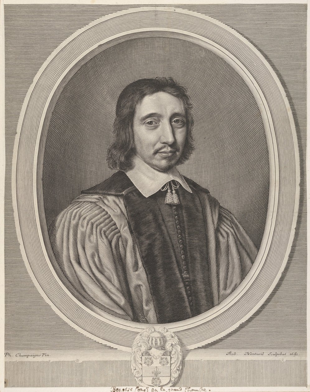 Charles Benoise, 1651. av Robert Nanteuil