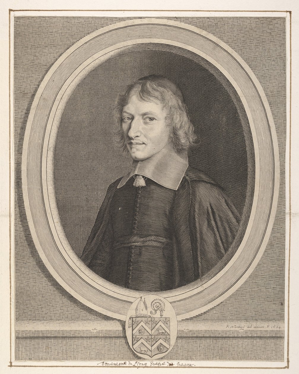 Dominique de Ligny, 1654. av Robert Nanteuil
