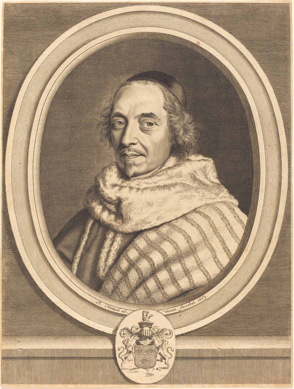 Francois-Theodore de Nesmond av Robert Nanteuil