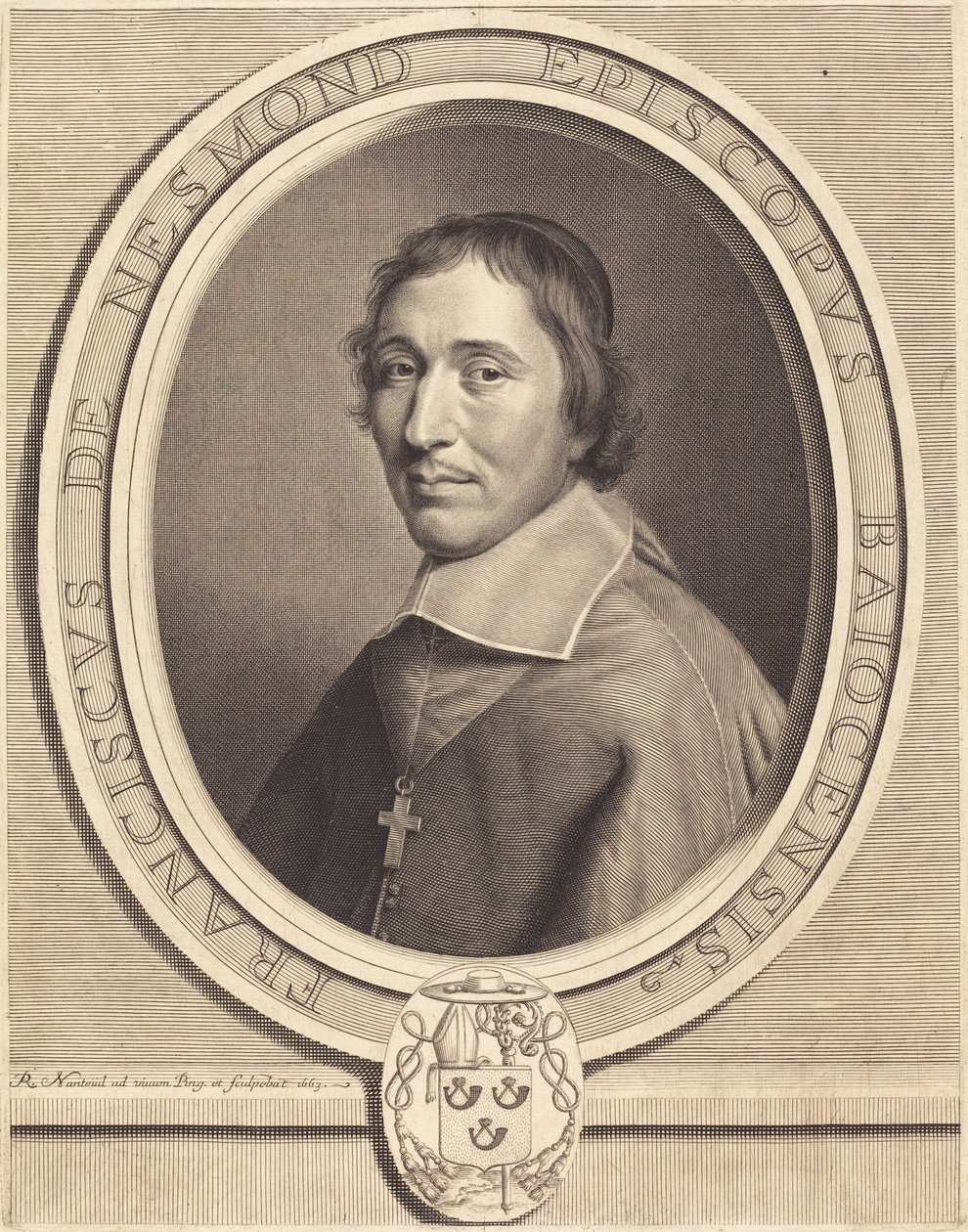 Francois de Nesmond av Robert Nanteuil