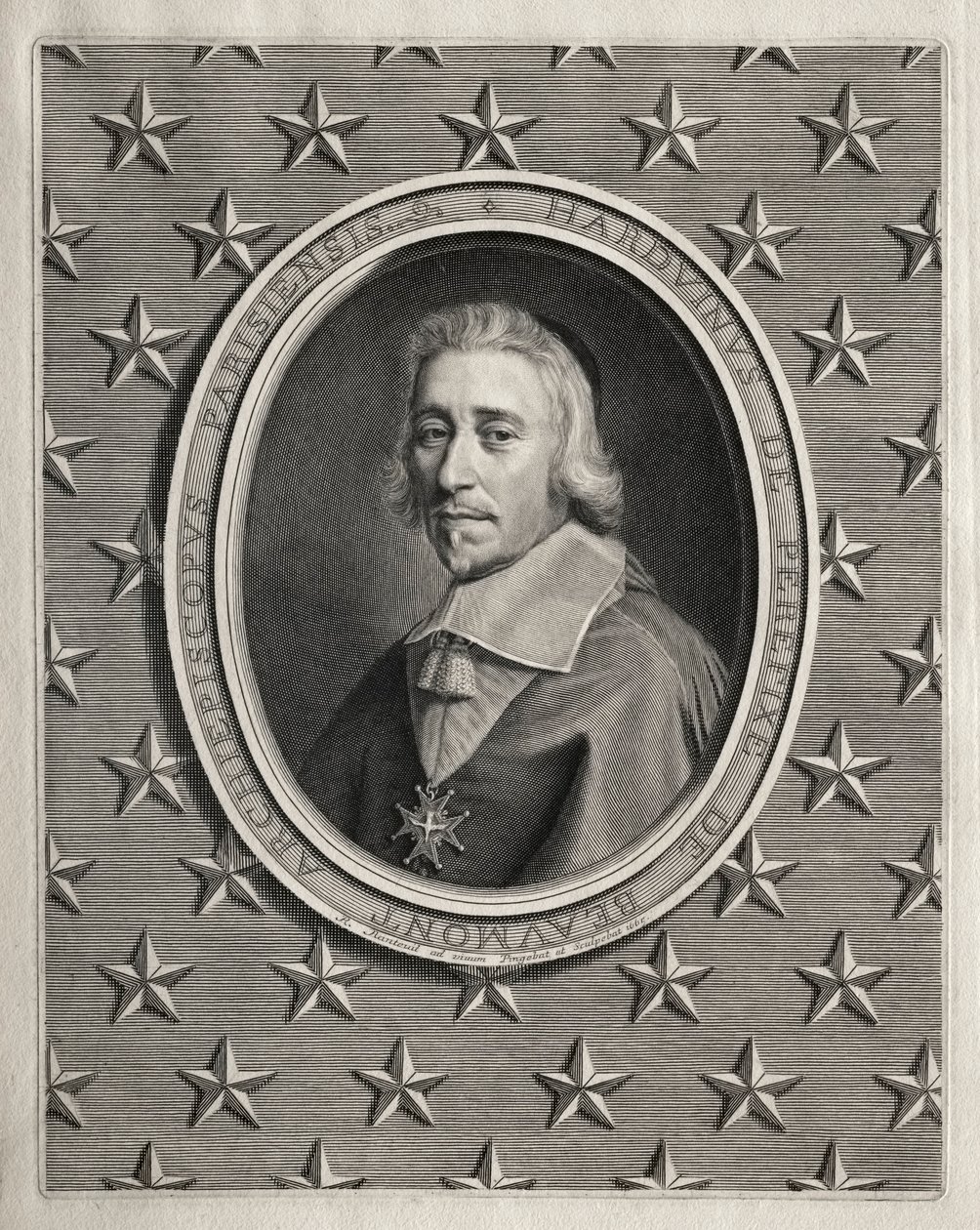 Hardouin de Perefixe de Beaumont, 1665. av Robert Nanteuil