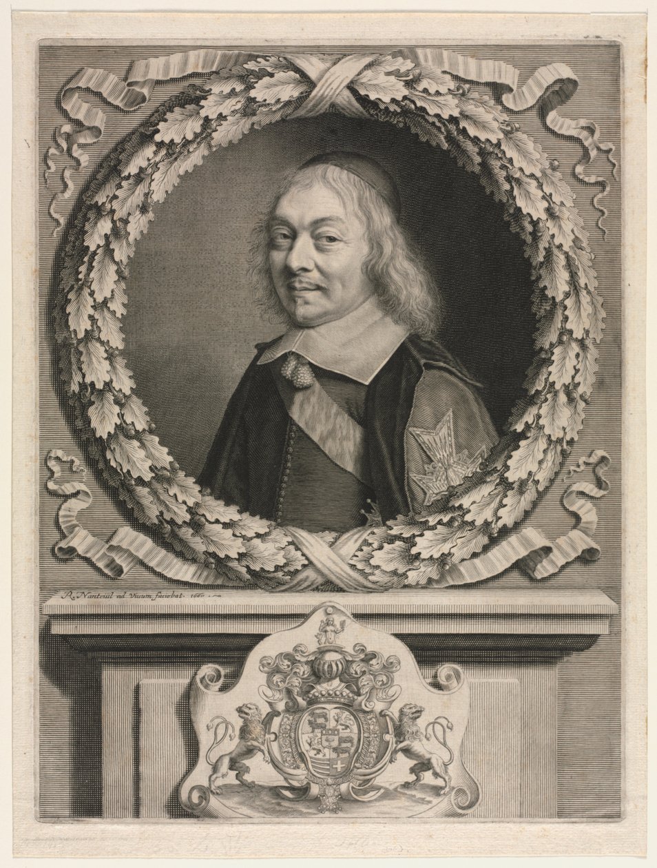 Henri-Auguste de Loménie Comte de Brienne, 1660. av Robert Nanteuil