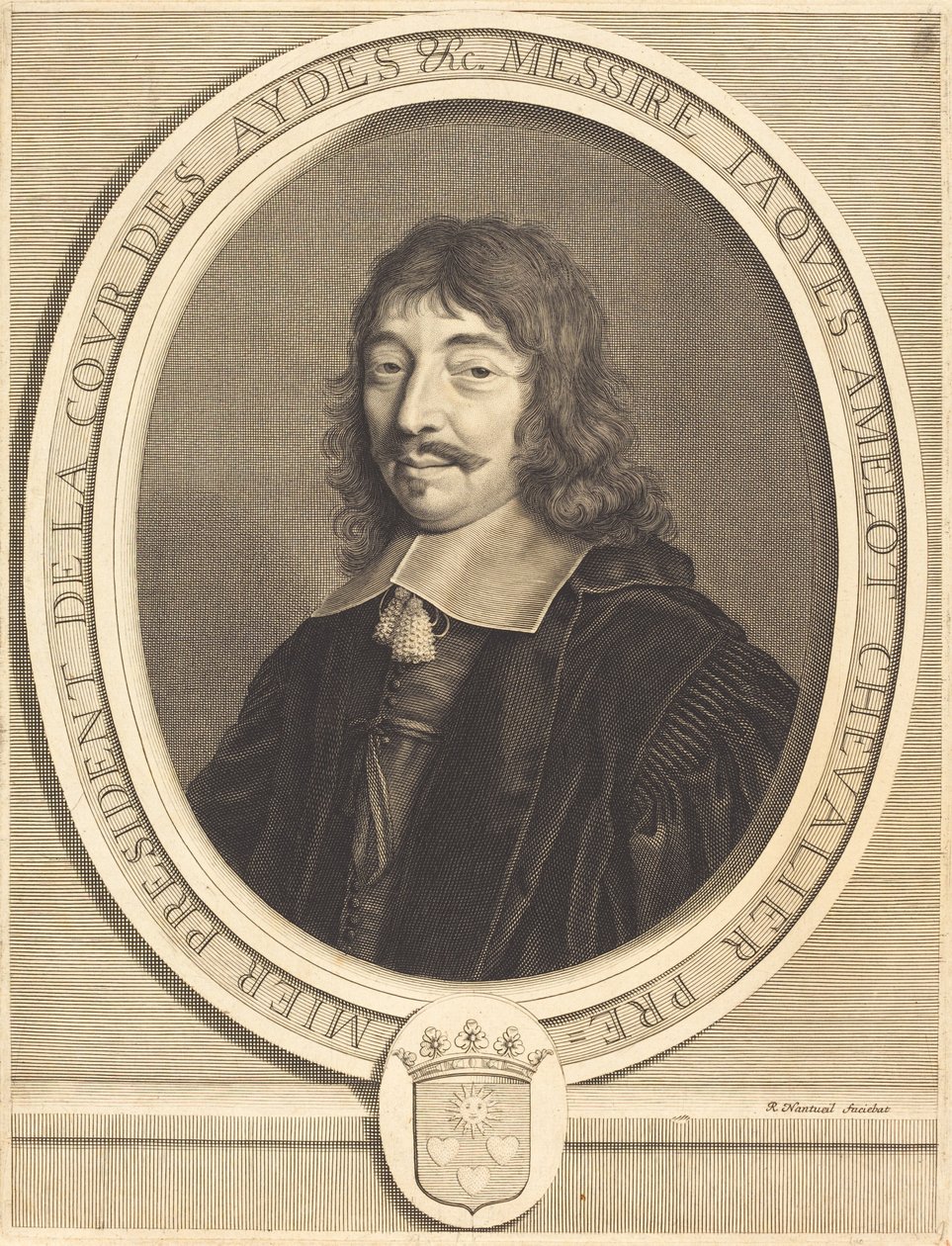 Jacques Amelot av Robert Nanteuil