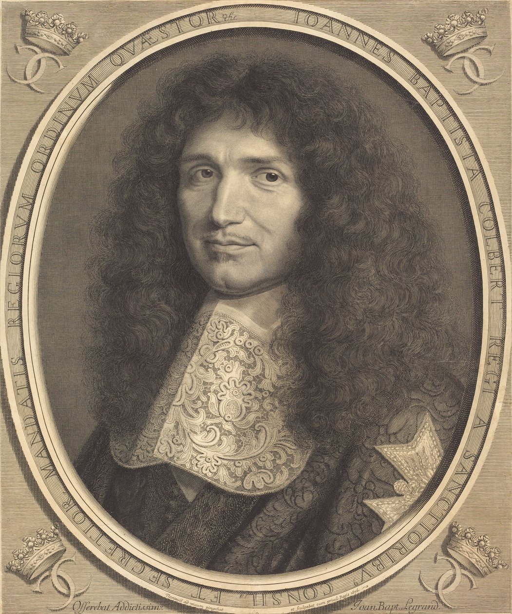 Jean-Baptiste Colbert av Robert Nanteuil