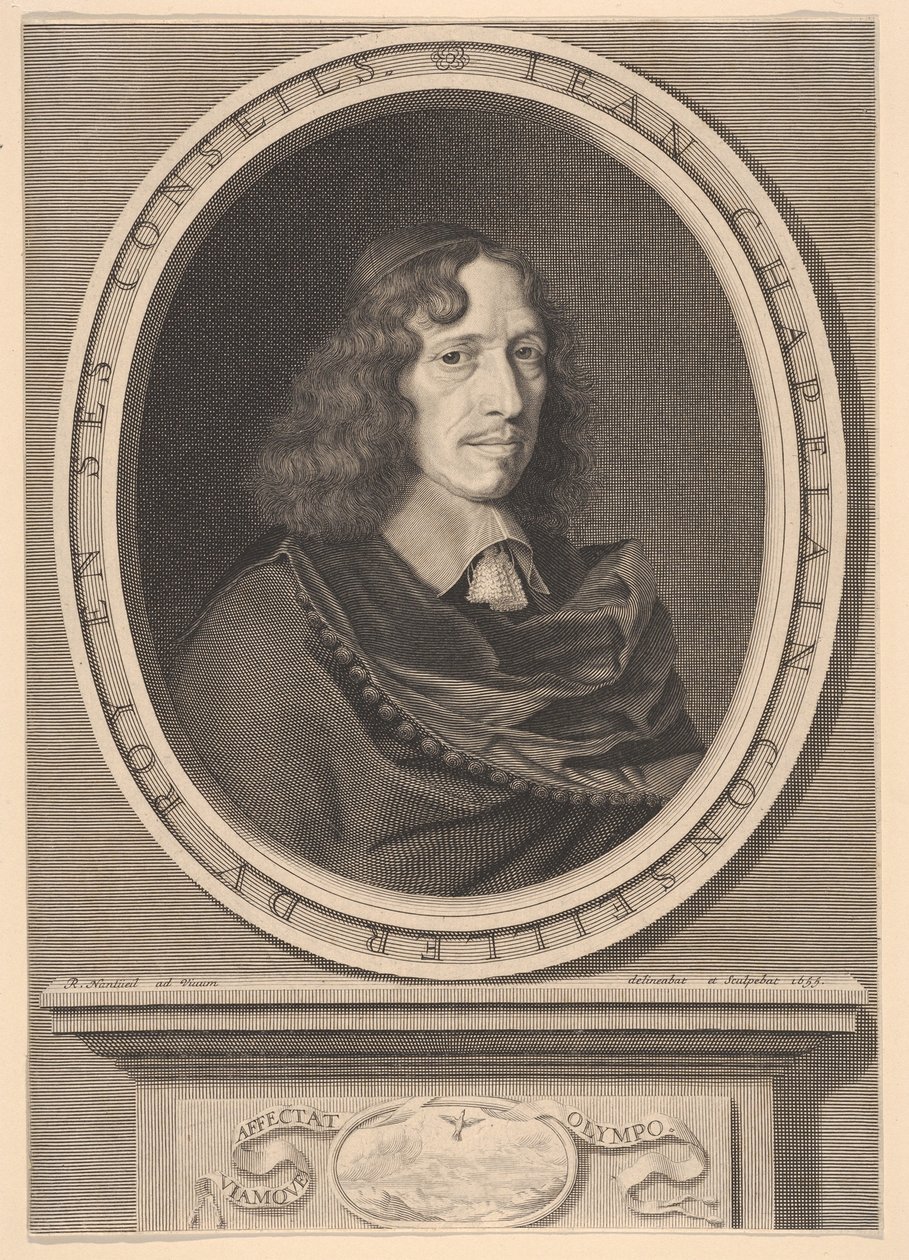 Jean Champlain, 1655. av Robert Nanteuil