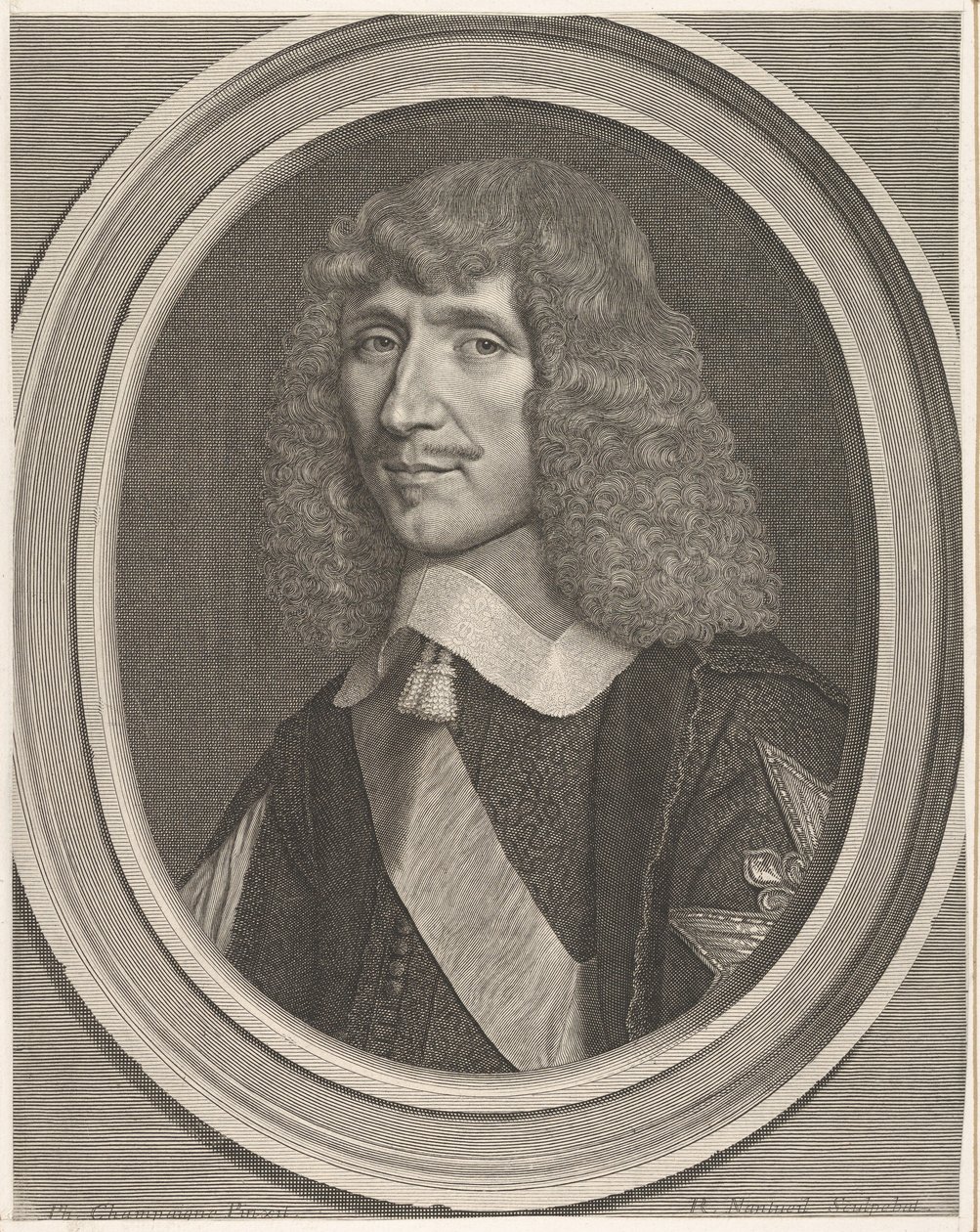 Léon-Bouthillier, greve av Chavigny, 1651. av Robert Nanteuil