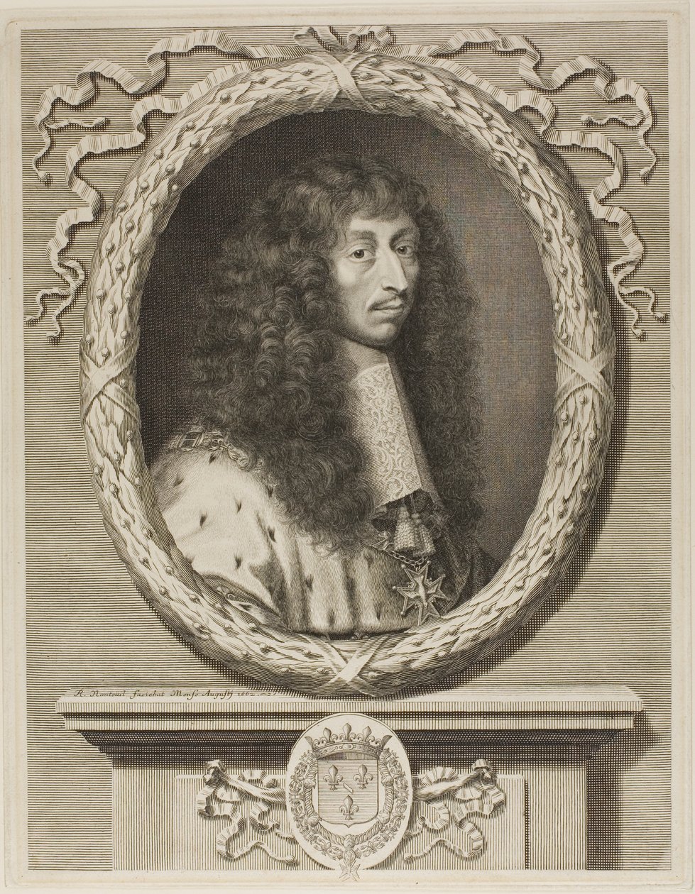 Louis II de Bourbon, prins av Condé av Robert Nanteuil