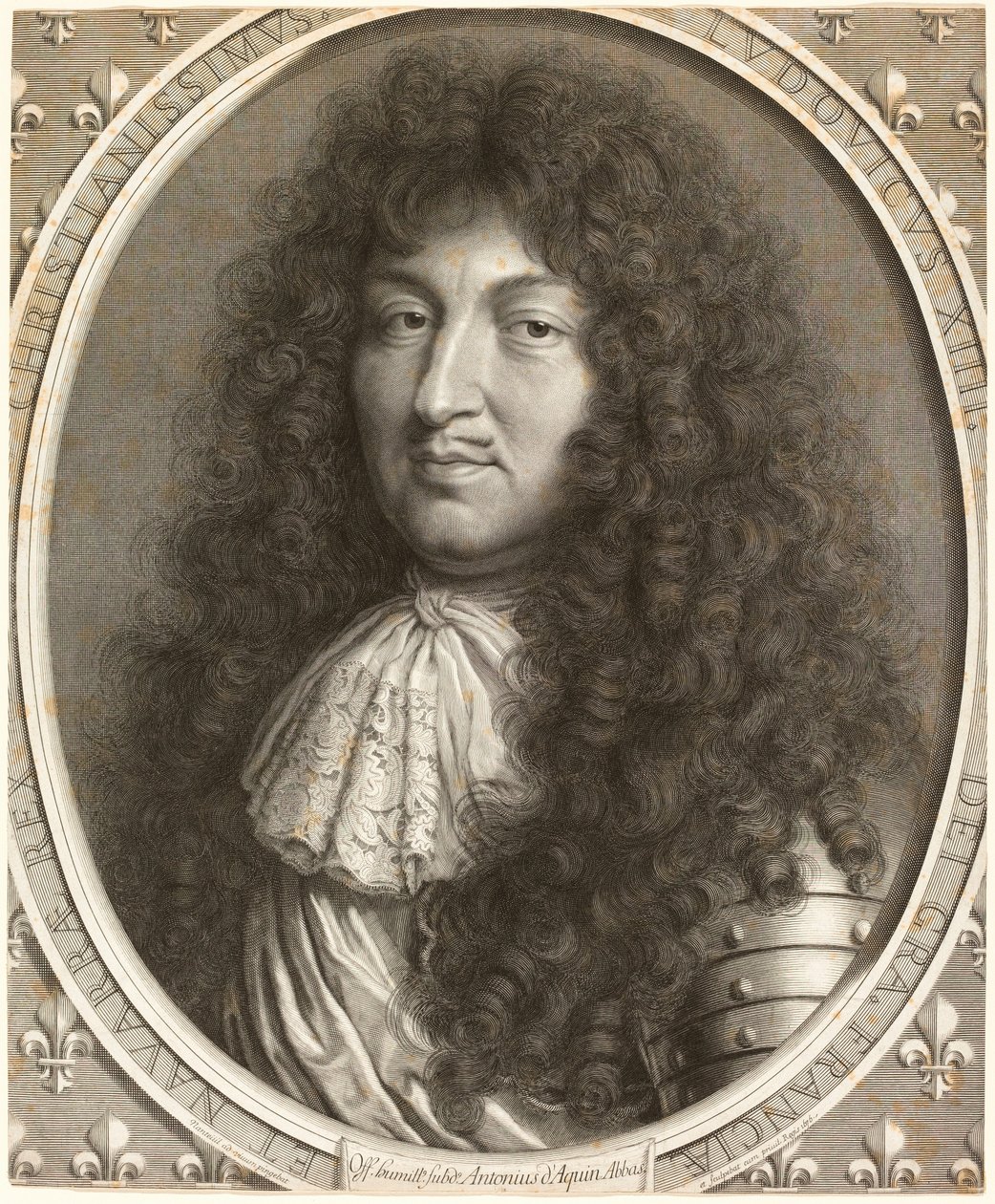 Ludvig XIV av Robert Nanteuil