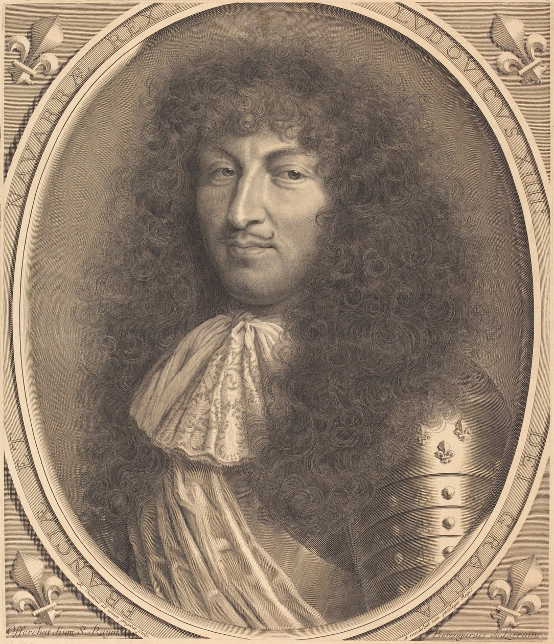 Ludvig XIV av Robert Nanteuil