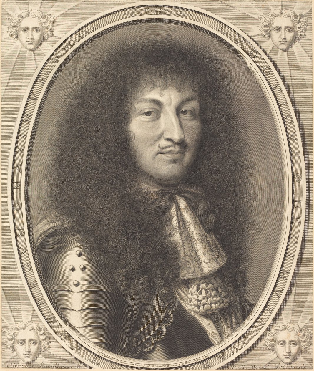 Ludvig XIV av Robert Nanteuil