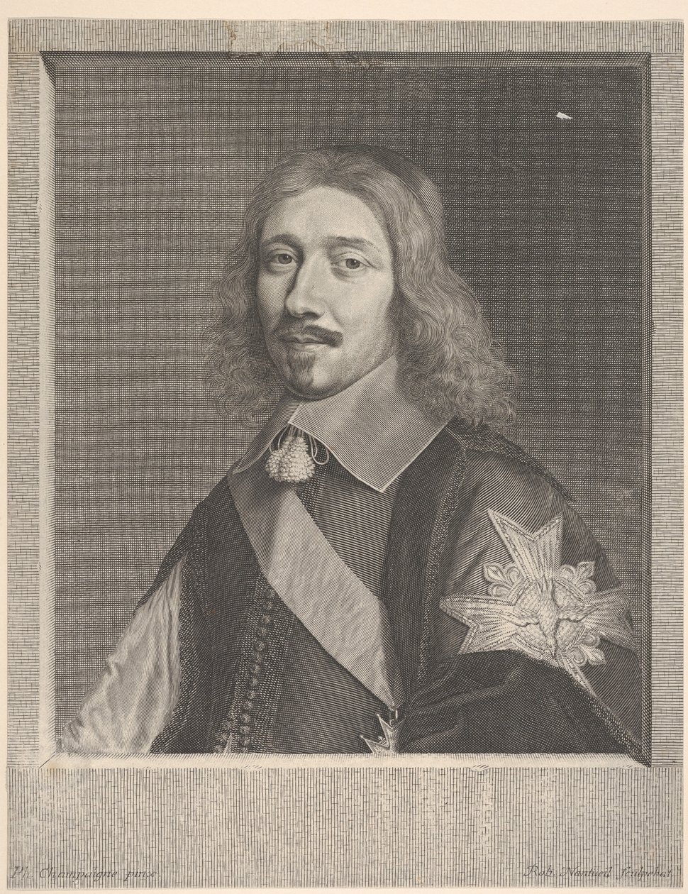 Michel IV Le Tellier Kanslern, 1653. av Robert Nanteuil