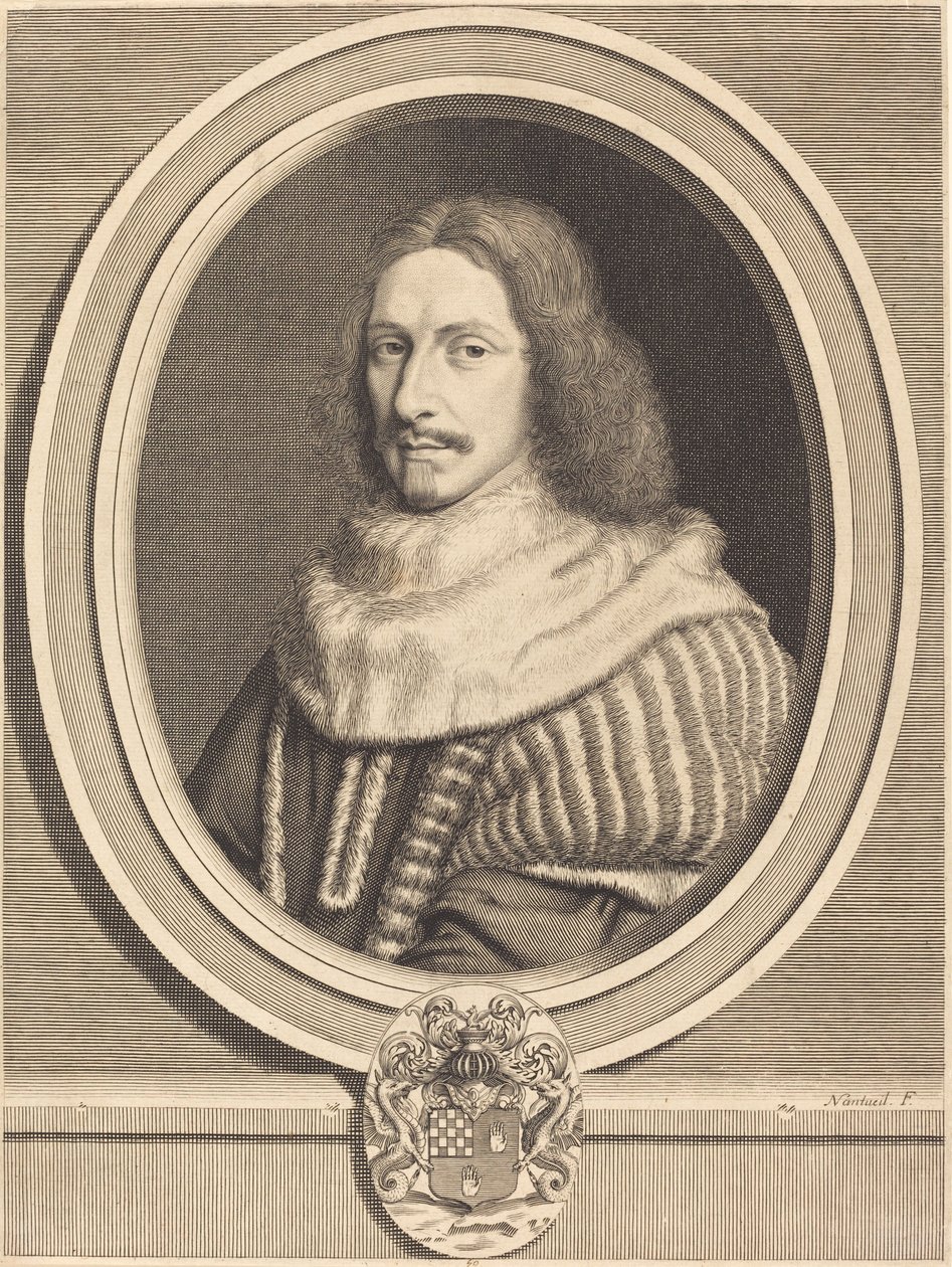 Nicholas Potier de Novion av Robert Nanteuil