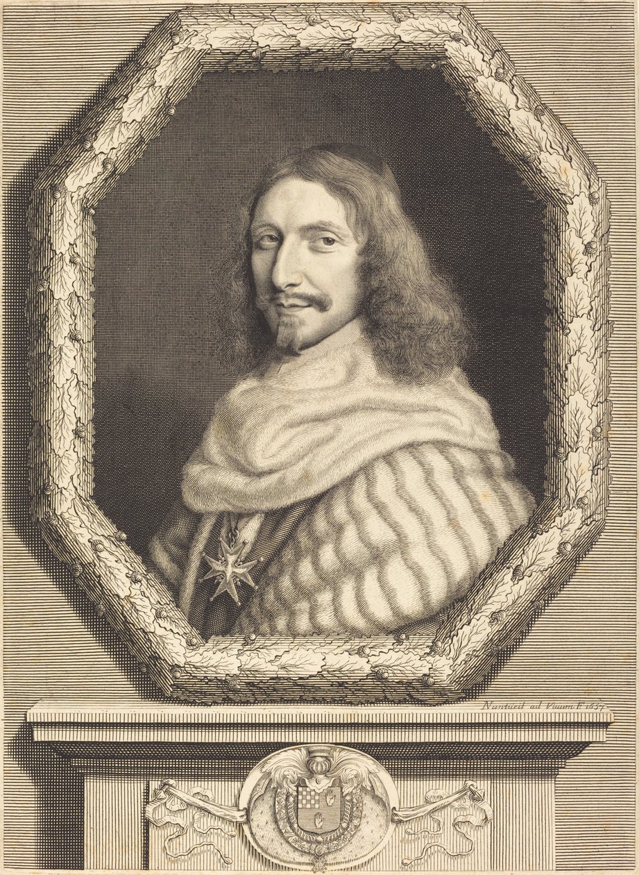 Nicholas Potier de Novion av Robert Nanteuil