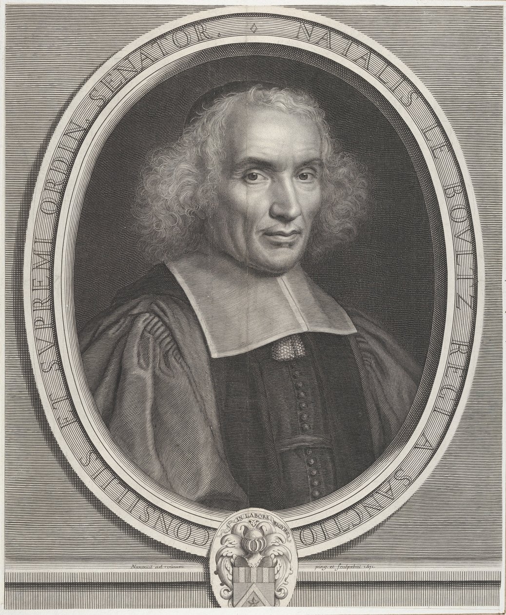 Noel Le Boultz, ca. 1671. av Robert Nanteuil