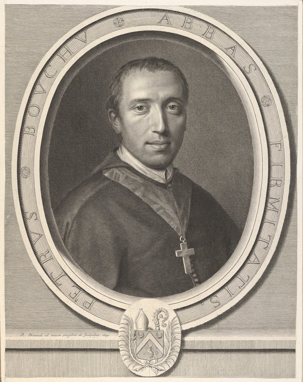 Pierre Bouchu, 1669. av Robert Nanteuil