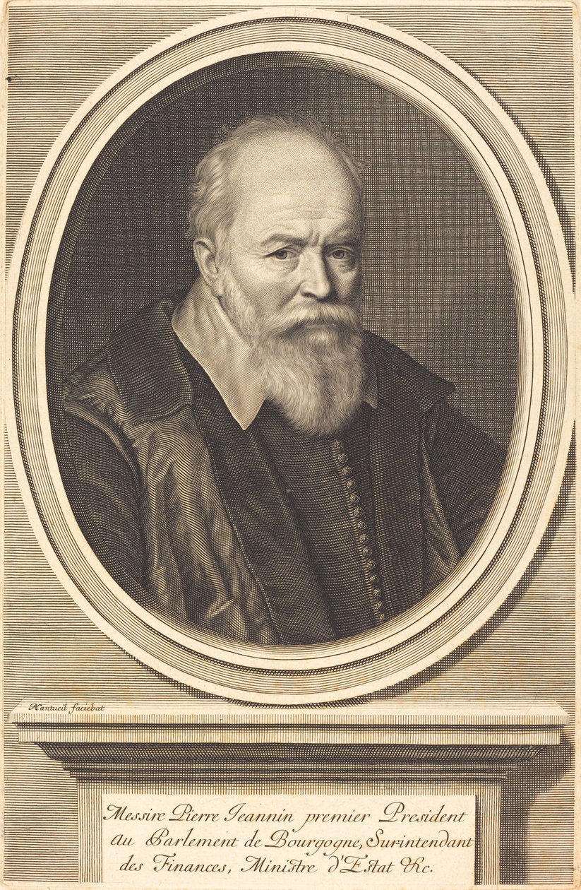 Pierre Jeannin av Robert Nanteuil