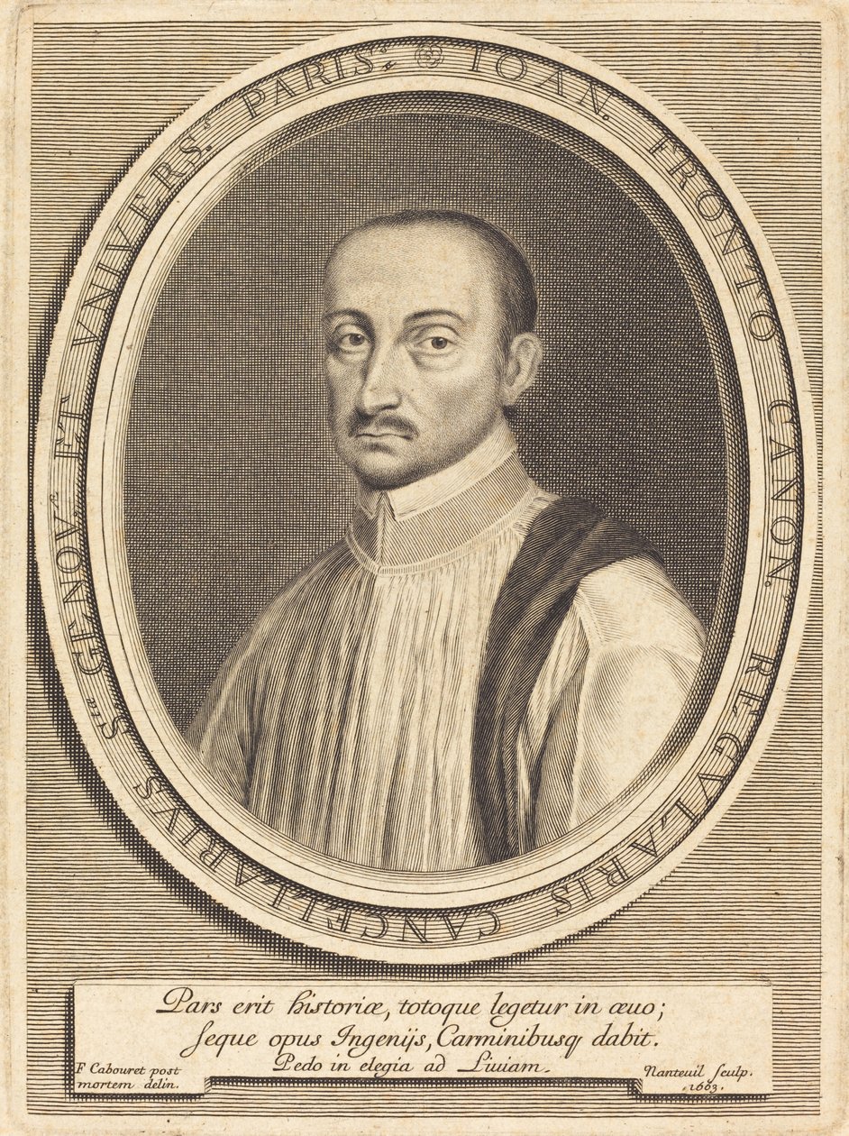 Jean Fronteau av Robert Nanteuil after F. Cabouret