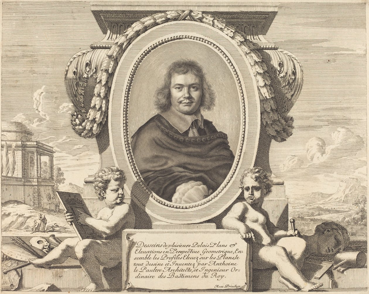 Antoine LePautre av Robert Nanteuil and Jean Lepautre