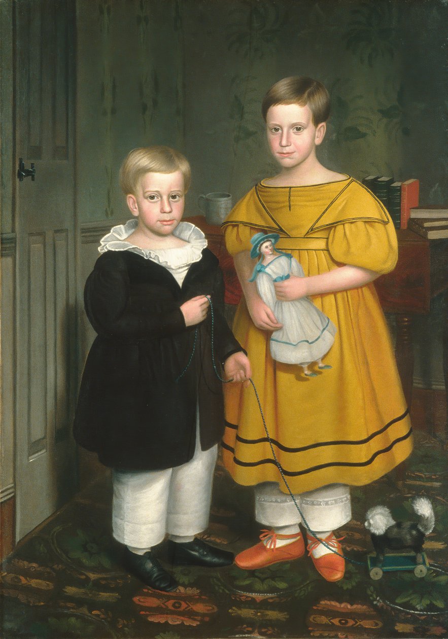 Raymond-barnen, ca. 1838. av Robert Peckham