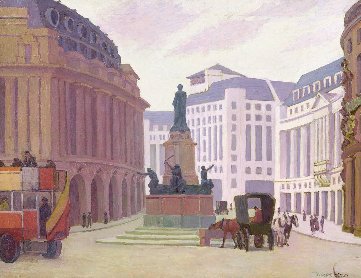 Aldwych av Robert Polhill Bevan