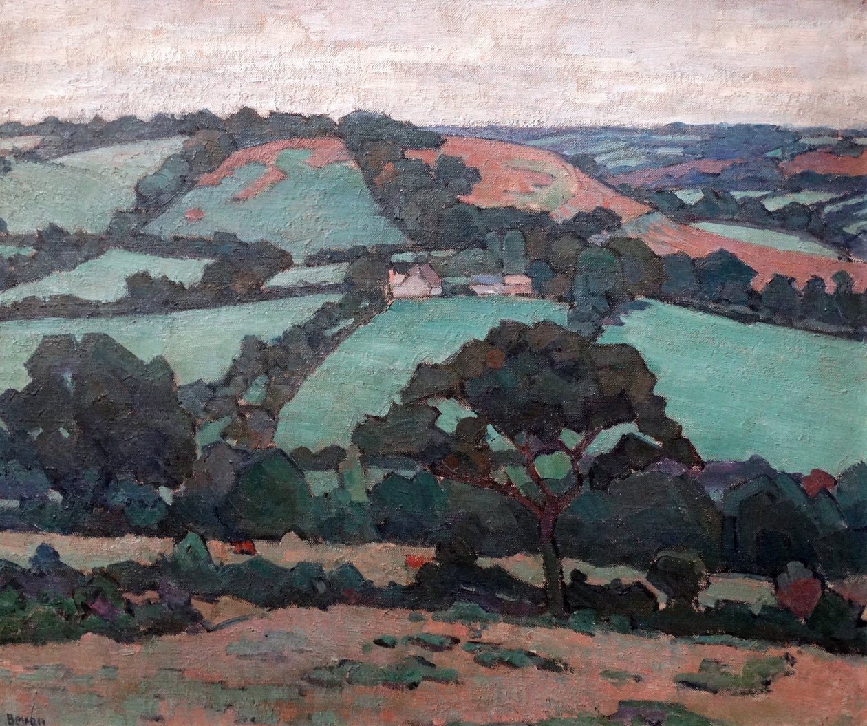 Brimley Hill, Devon av Robert Polhill Bevan