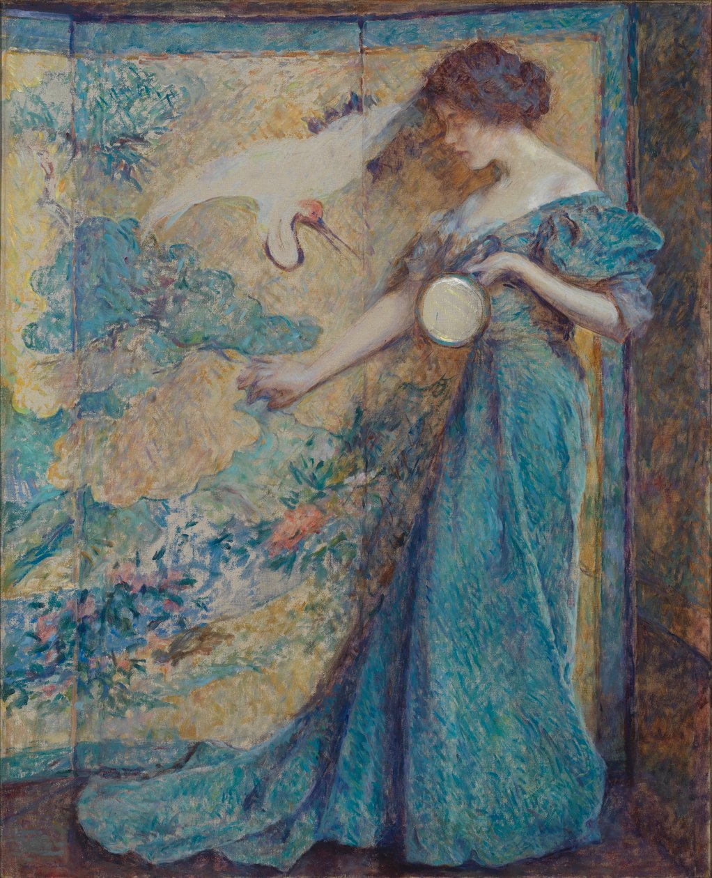 Spegeln, ca. 1910. av Robert Reid