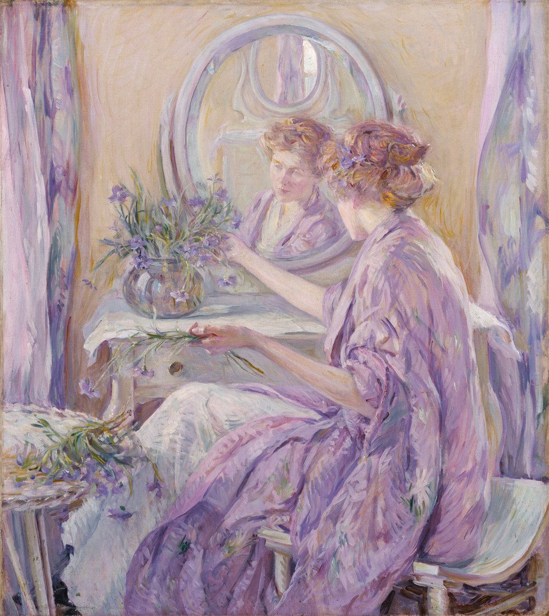 Den violetta kimonon av Robert Reid