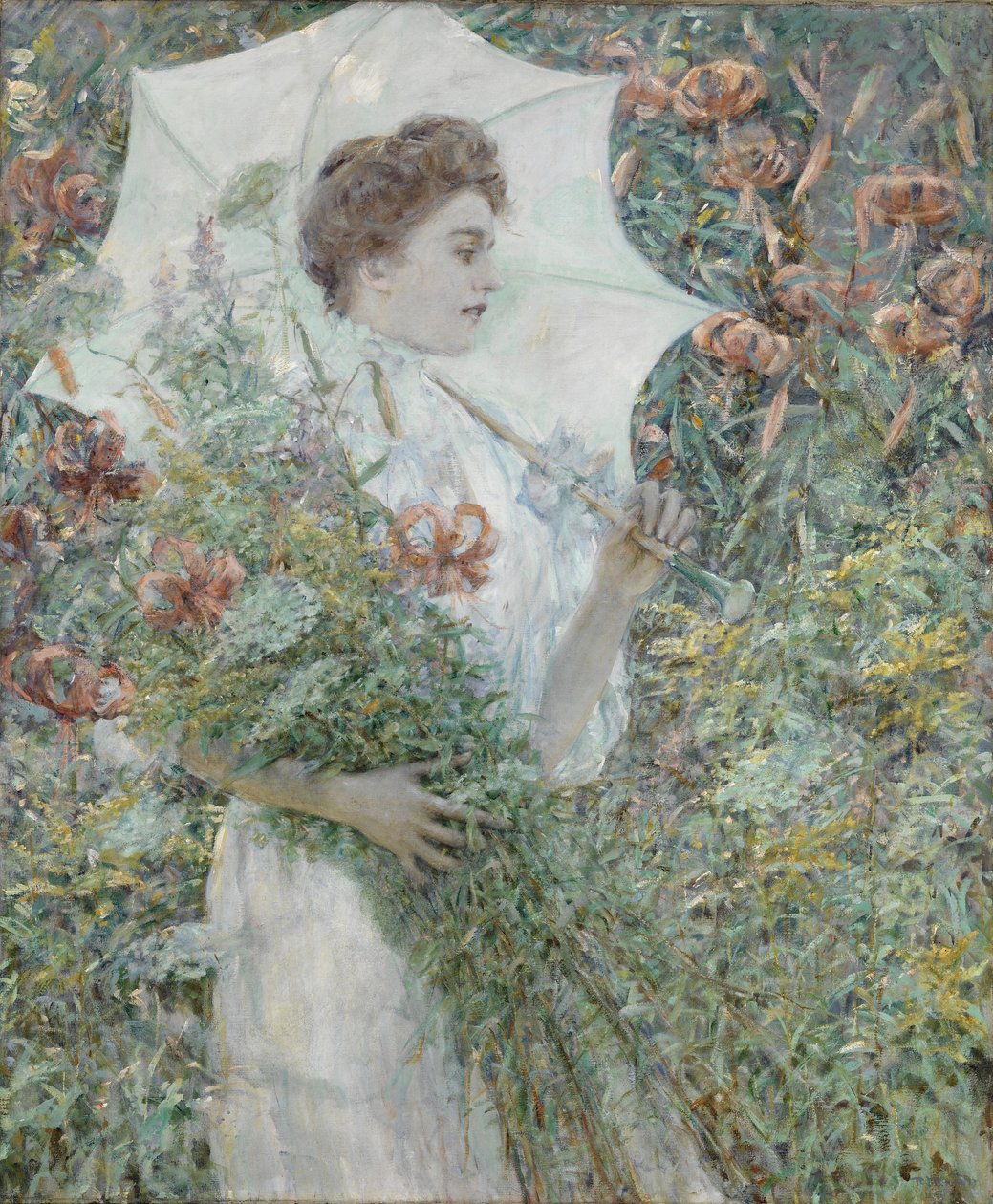 Det vita parasollet av Robert Reid