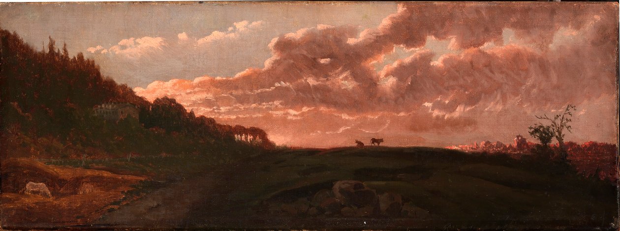 Romantiskt landskap av Robert S. Duncanson