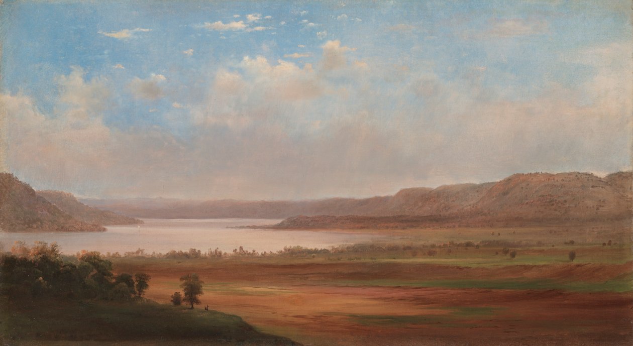 Utsikt över Lake Pepin, Minnesota, 1862. av Robert S. Duncanson