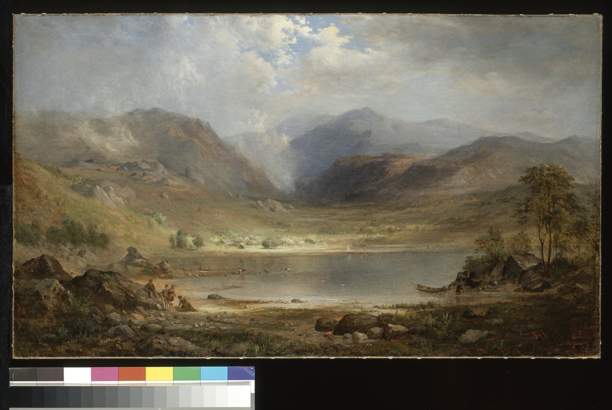 Loch Long (olja på duk) av Robert Scott Duncanson