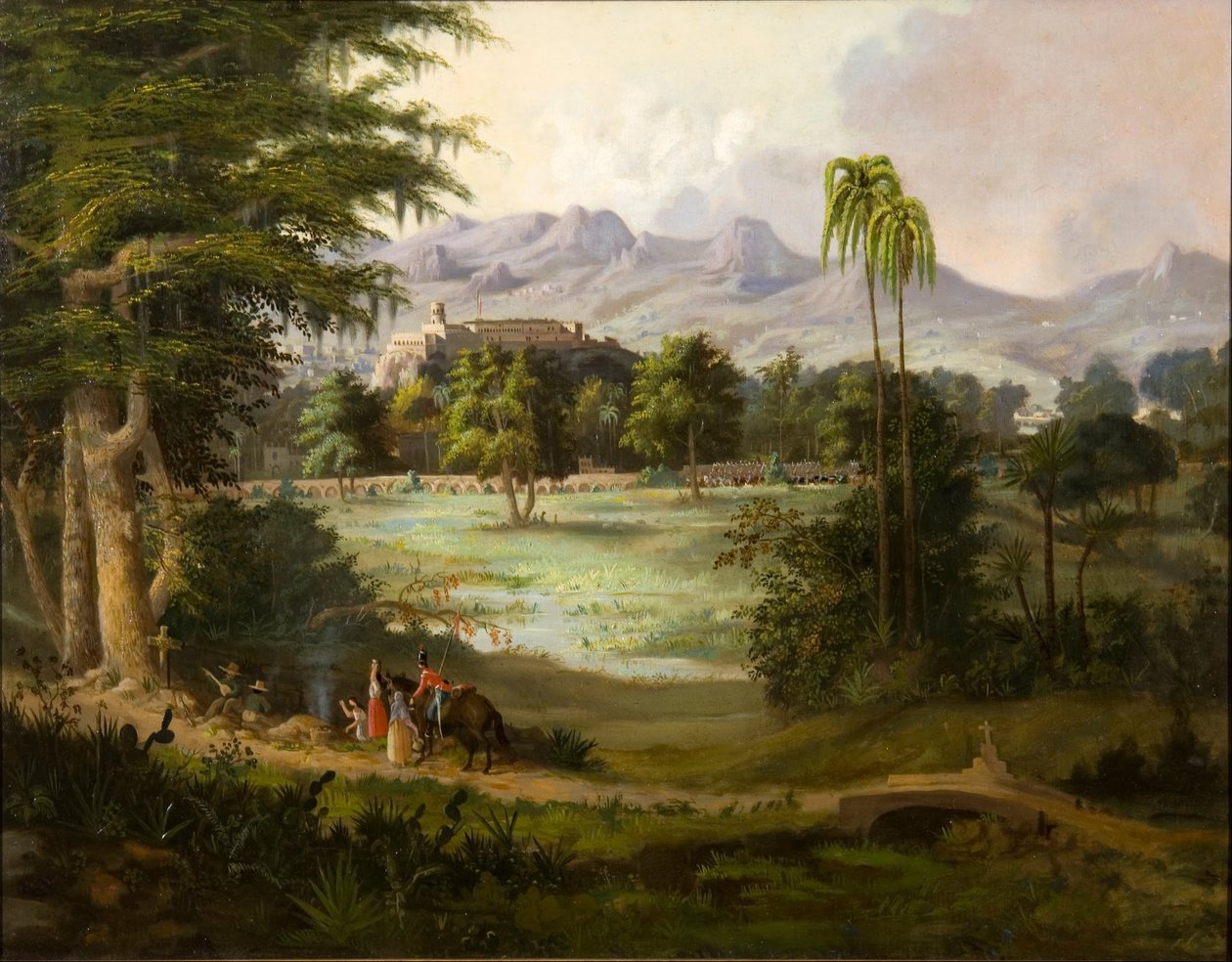 Slottet Chapultpec av Robert Seldon Duncanson